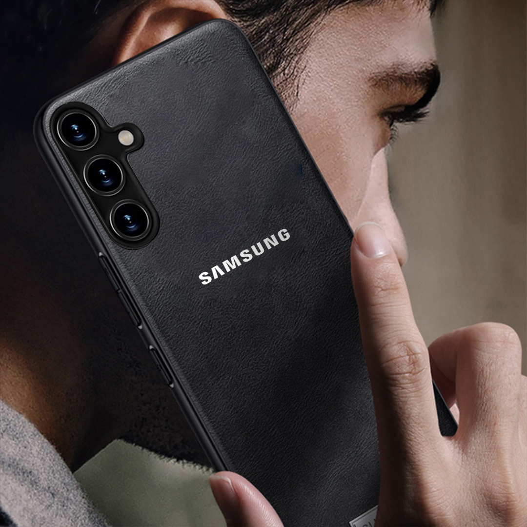 GALAXY A54 5G  Business Style PU LEATHER PROTECTIVE BACK CASE WITH CAMERA PROTECTION