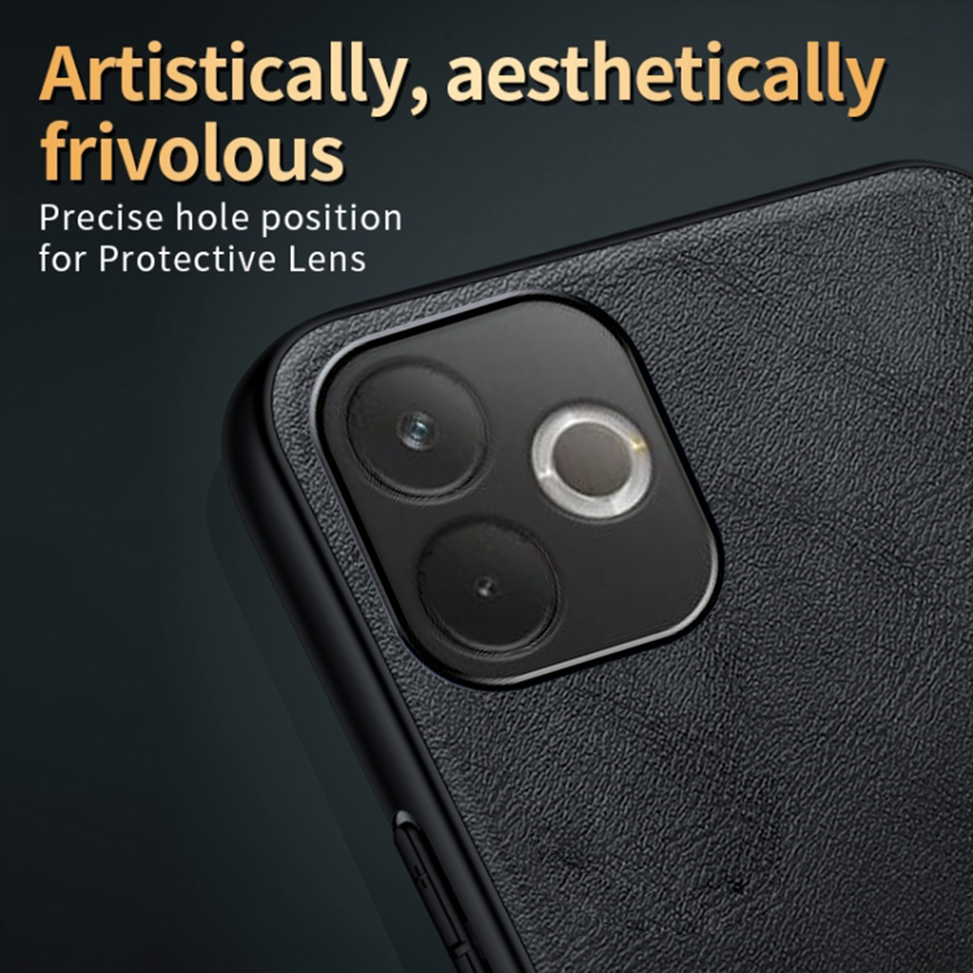 OPPO A5 PRO 5G  Business Style PU LEATHER PROTECTIVE BACK CASE WITH CAMERA PROTECTION