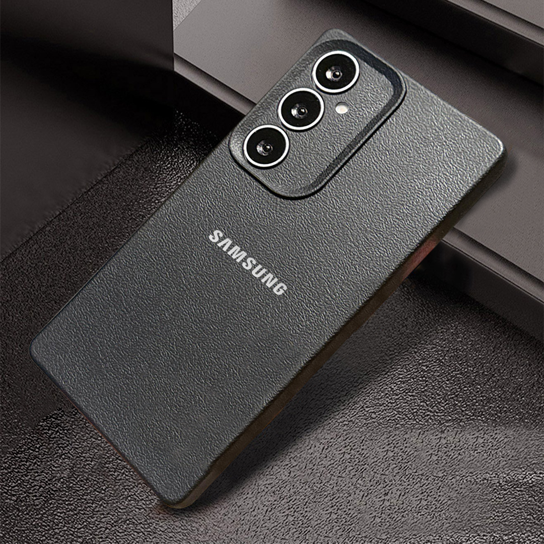 Samsung Galaxy A56 5G Solid Color Leather Texture Matte Phone Back Case