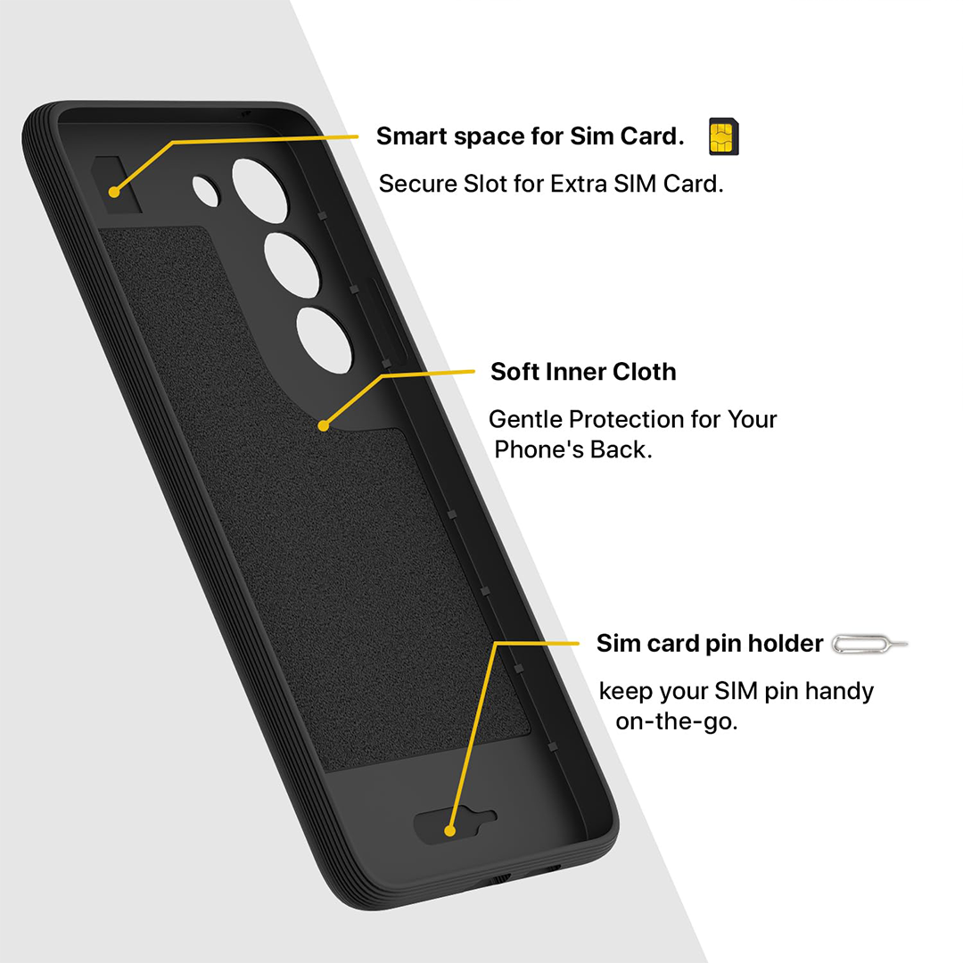 VIVO T3 5G 3D Hexa Cube Design Drop Protection | Camera Protection TPU Back Case