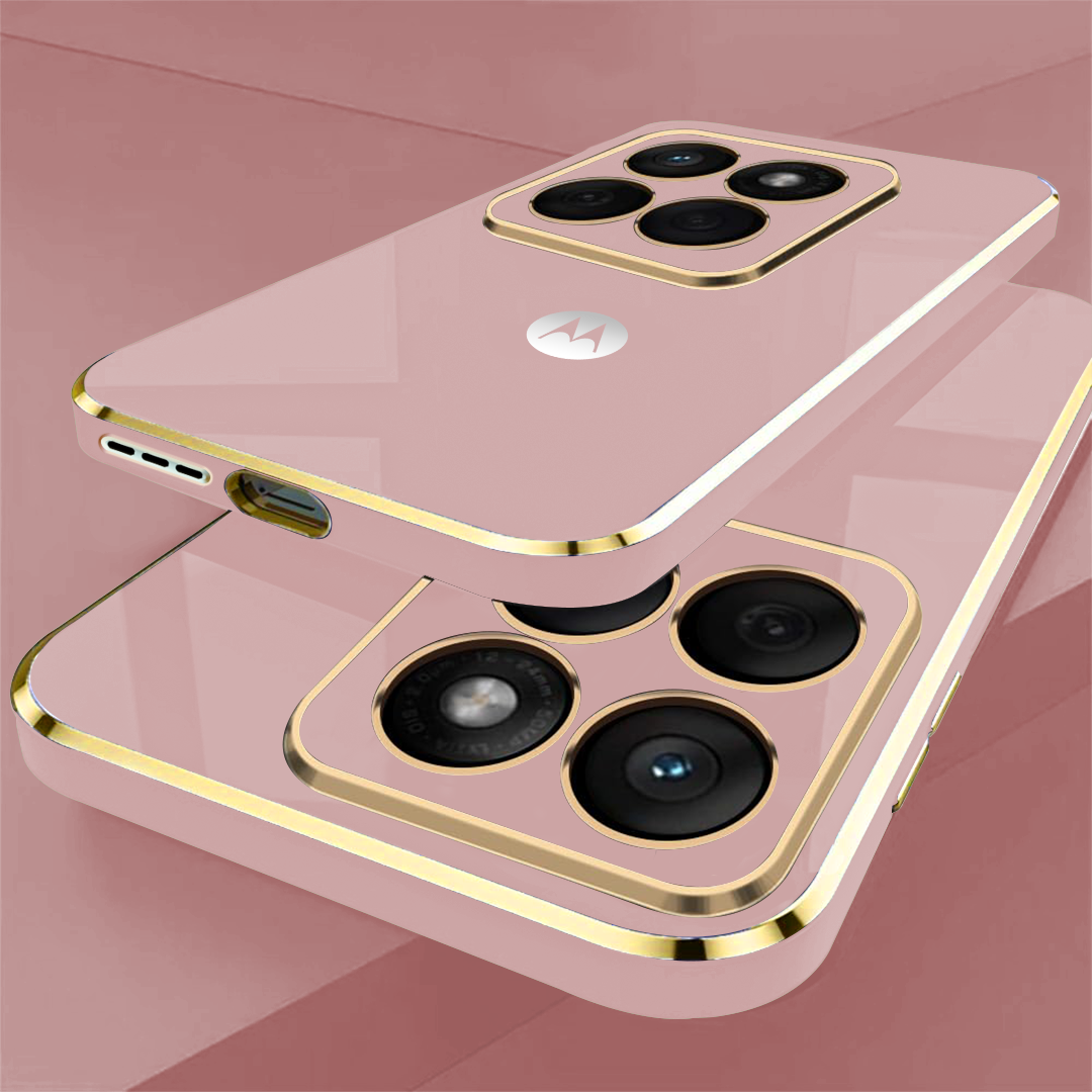 MOTOROLA EDGE 60 FUSION 5G ULTRA-SHINE LUXURIOUS  BACK CASE WITH CAMERA PROTECTION