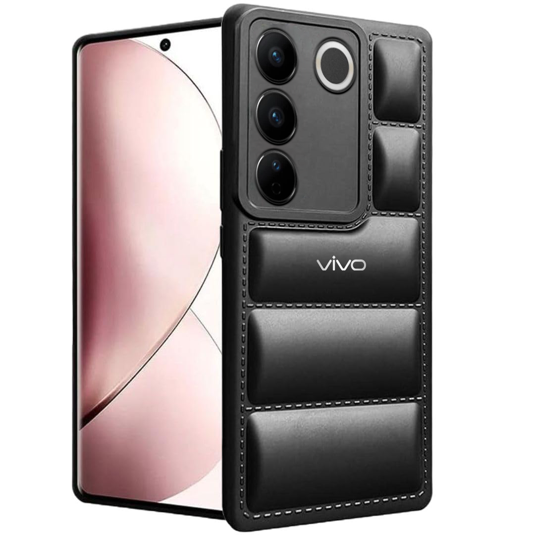 VIVO V27 PRO 5G The Puffer Edition Soft Material Down Jacket Phone Case