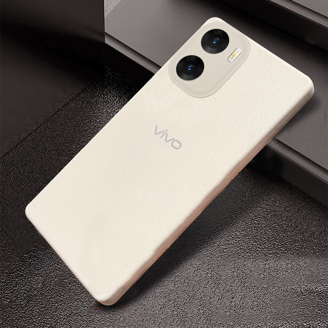 Vivo V29e 5G Solid Color Leather Texture Matte Phone Back Case