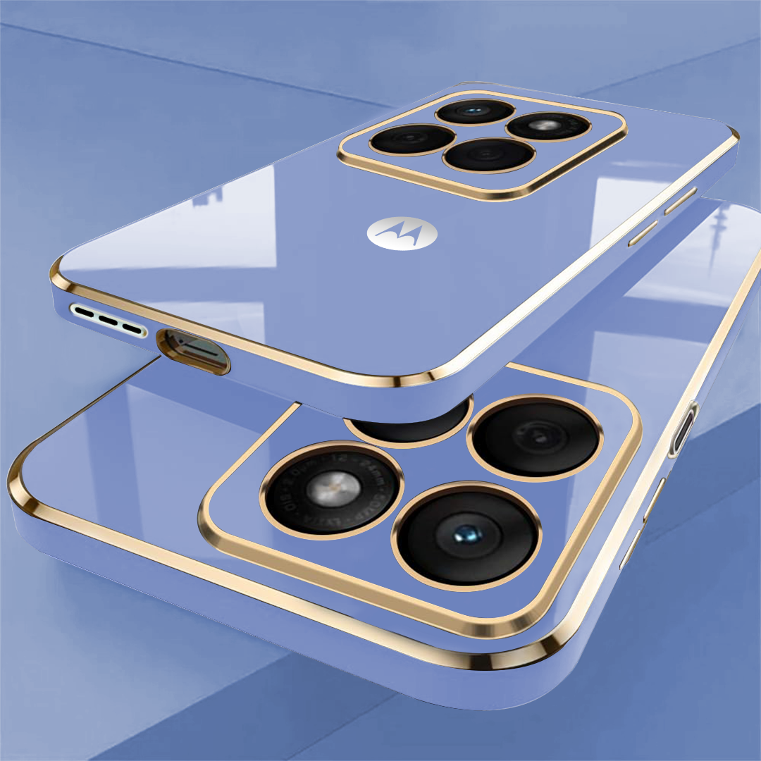 MOTOROLA EDGE 60 5G ULTRA-SHINE LUXURIOUS  BACK CASE WITH CAMERA PROTECTION