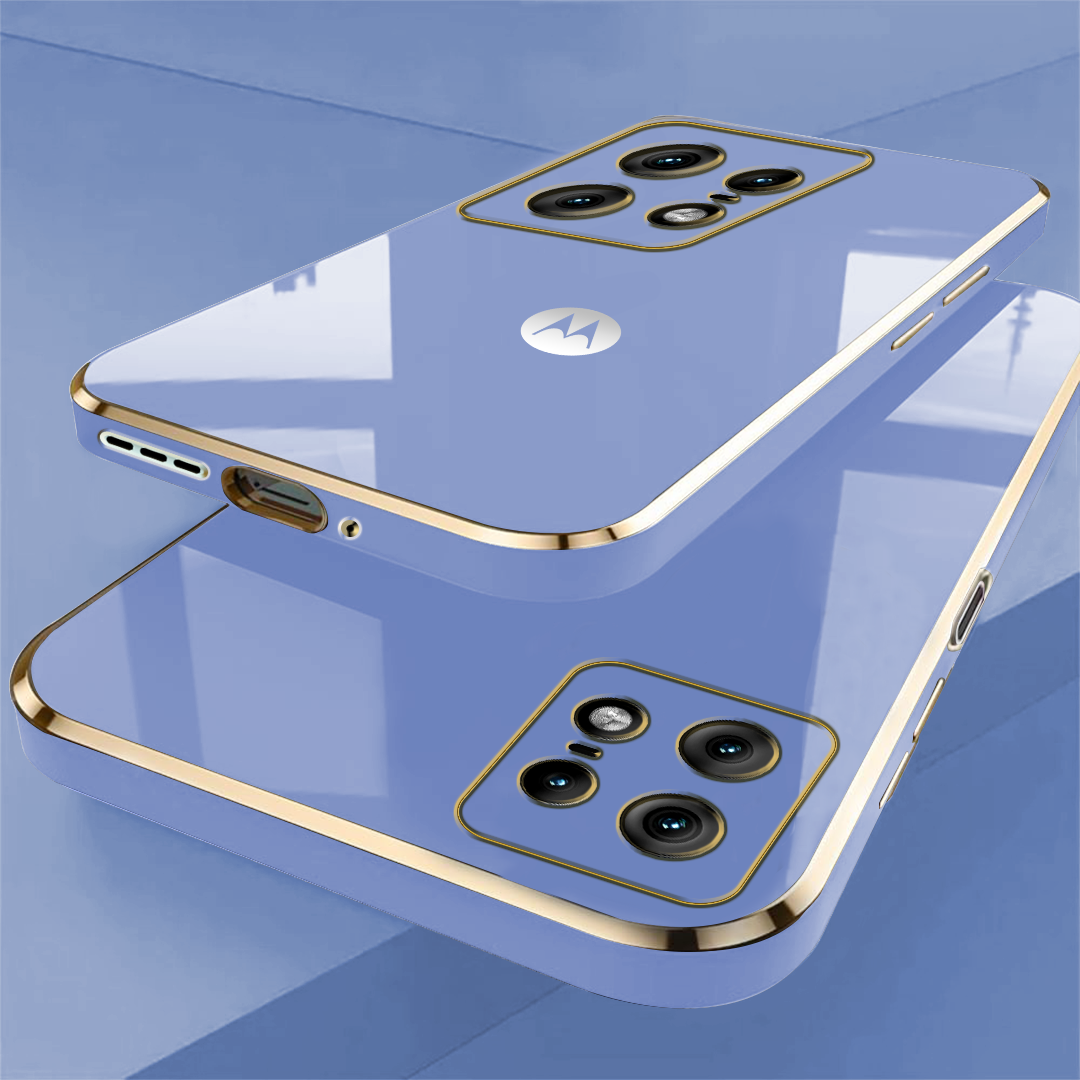 MOTOROLA EDGE 50 5G ULTRA-SHINE LUXURIOUS  BACK CASE WITH CAMERA PROTECTION