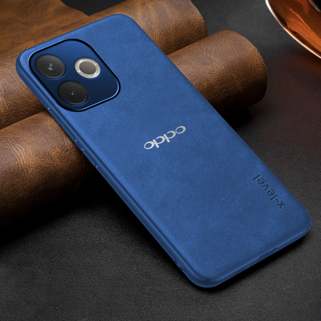 OPPO A5 PRO 5G  Business Style PU LEATHER PROTECTIVE BACK CASE WITH CAMERA PROTECTION