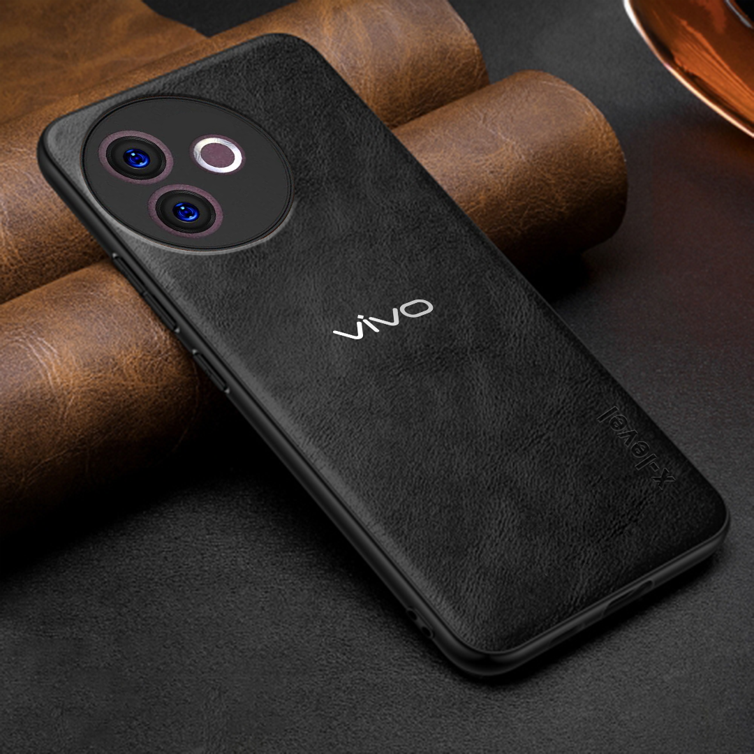 VIVO Y39 5G  Business Style  PU LEATHER PROTECTIVE BACK CASE WITH CAMERA PROTECTION