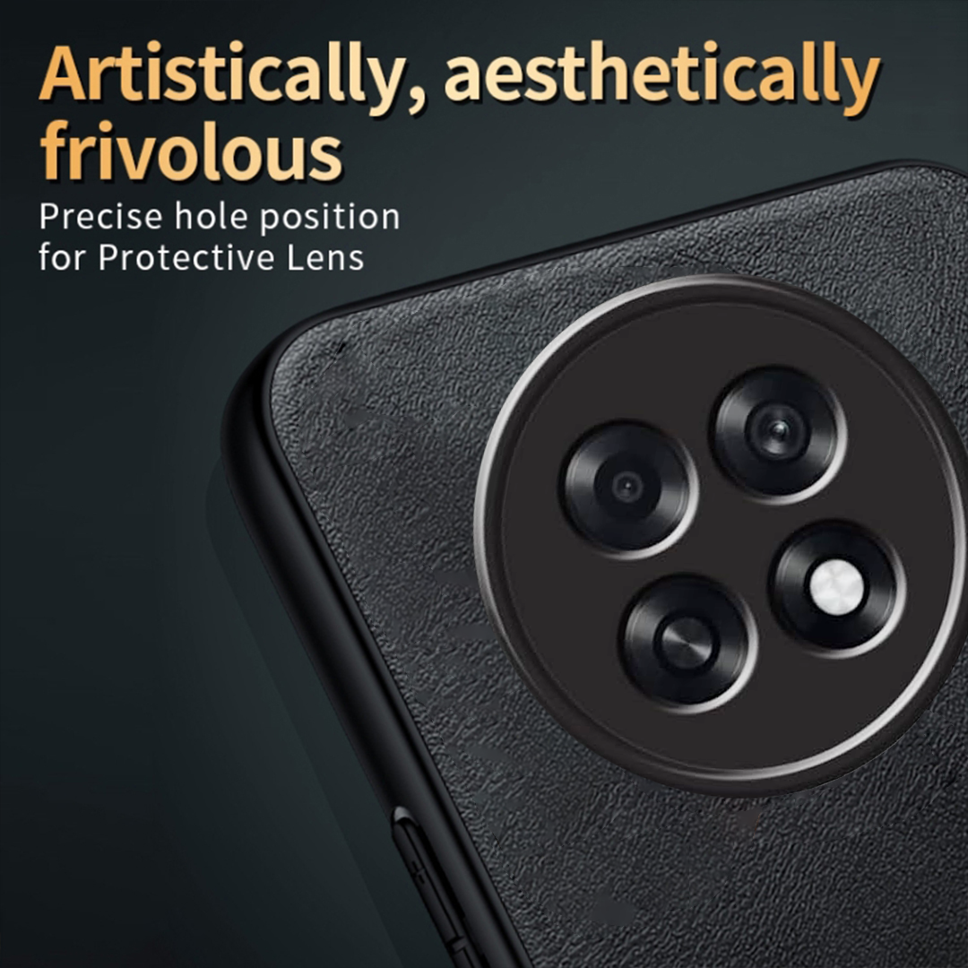 OPPO F31 PRO PLUS 5G Business Style  PU LEATHER PROTECTIVE BACK CASE WITH CAMERA PROTECTION