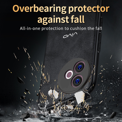 VIVO Y39 5G  Business Style  PU LEATHER PROTECTIVE BACK CASE WITH CAMERA PROTECTION
