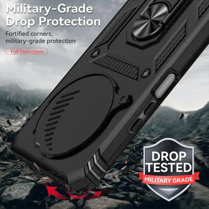 Oppo F27 PRO PLUS 5G Armor Military-grade Case With Sliding Camera Cover & 360 Kickstand