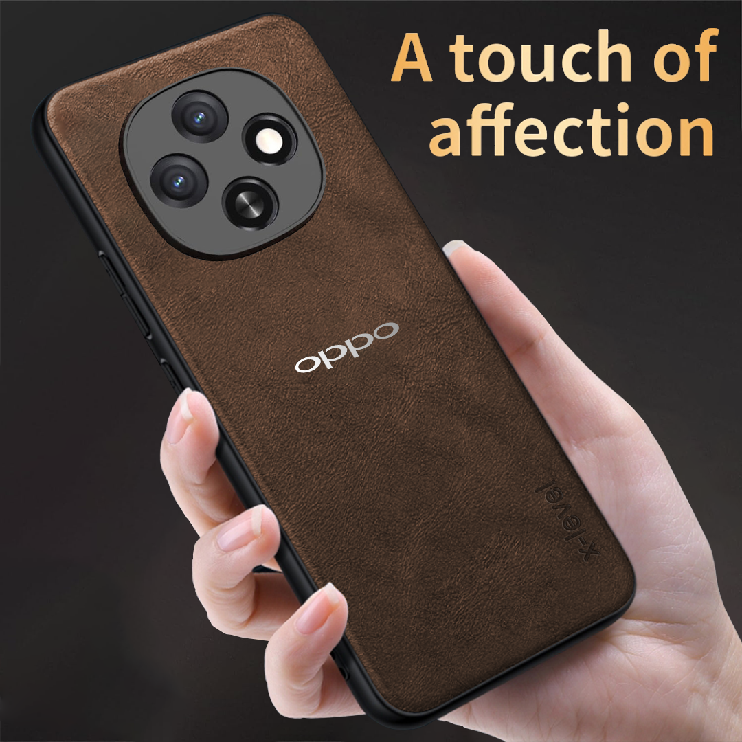OPPO F31 PRO 5G Business Style  PU LEATHER PROTECTIVE BACK CASE WITH CAMERA PROTECTION