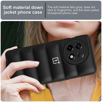 The Puffer Edition Soft Material Down Jacket Phone Case For OnePlus 11