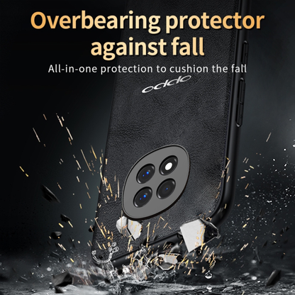 OPPO F29 PRO 5G  Business Style PU LEATHER PROTECTIVE BACK CASE WITH CAMERA PROTECTION