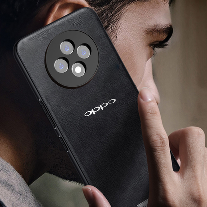 OPPO F27 5G Business Style PU LEATHER PROTECTIVE BACK CASE WITH CAMERA PROTECTION