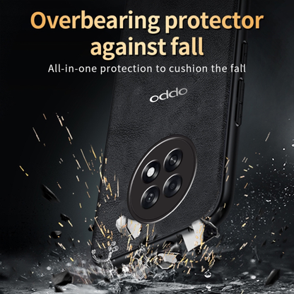 OPPO F31 PRO PLUS 5G Business Style  PU LEATHER PROTECTIVE BACK CASE WITH CAMERA PROTECTION