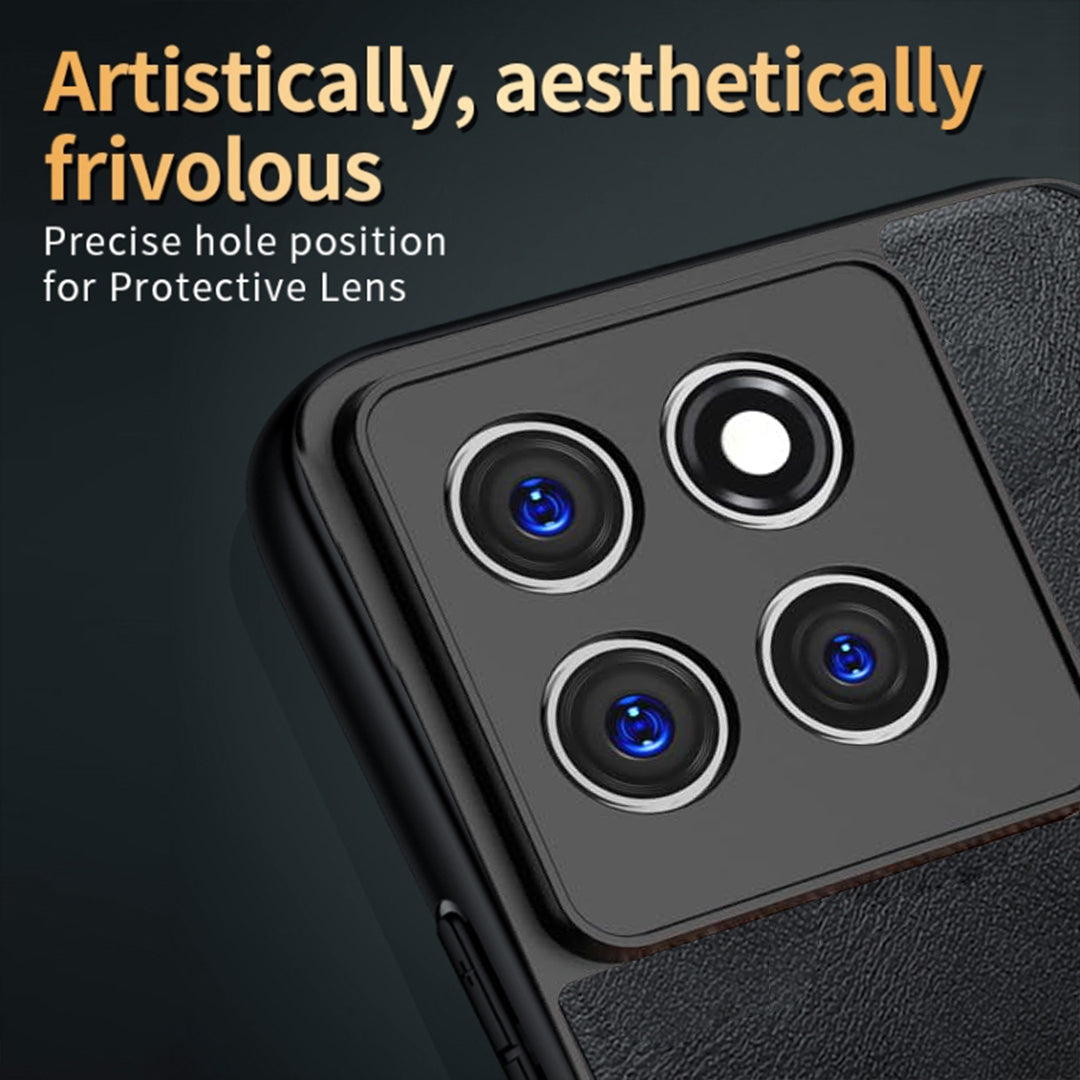 MOTOROLA EDGE 60 PRO 5G Business Style PU LEATHER PROTECTIVE BACK CASE WITH CAMERA PROTECTION