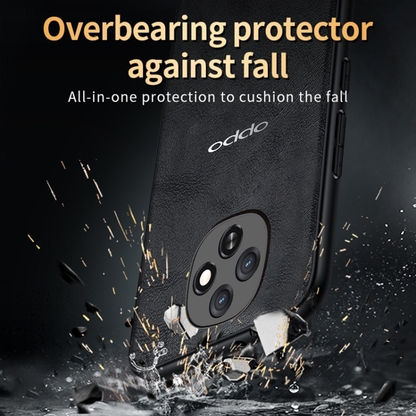 OPPO F31 PRO 5G Business Style  PU LEATHER PROTECTIVE BACK CASE WITH CAMERA PROTECTION