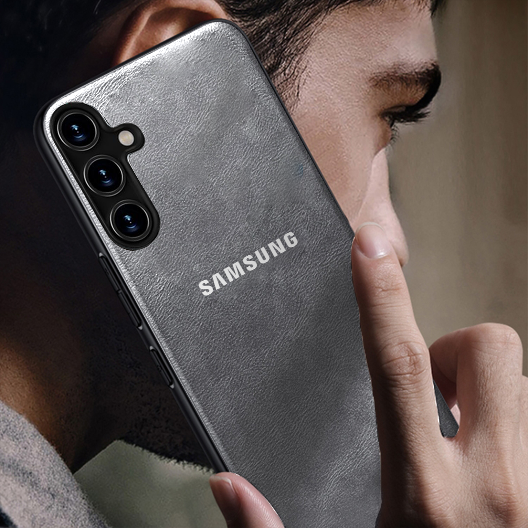 GALAXY A36 5G  Business Style PU LEATHER PROTECTIVE BACK CASE WITH CAMERA PROTECTION