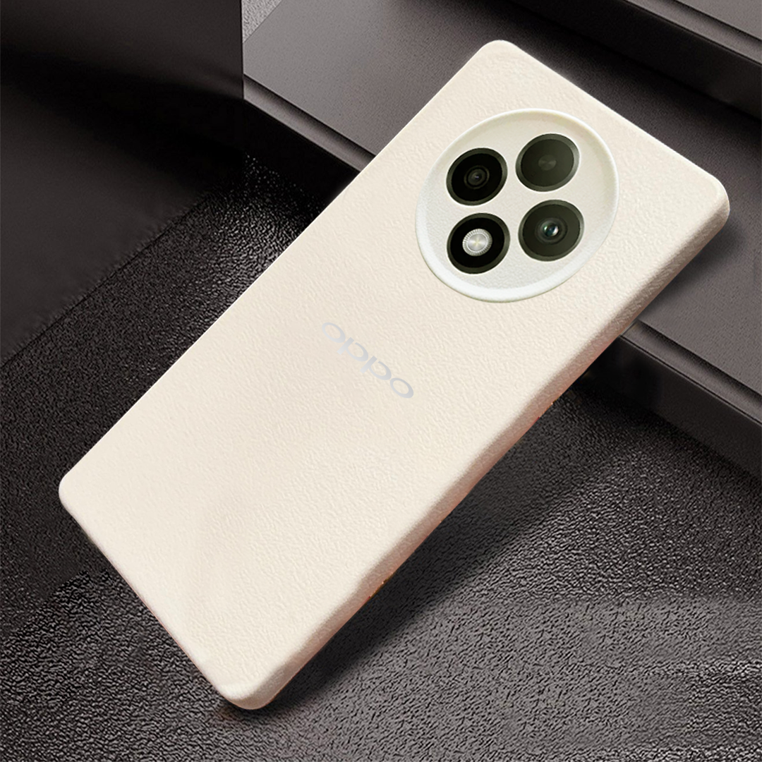 Oppo F27 Pro Plus 5G Solid Color Leather Texture Matte Phone Back Case