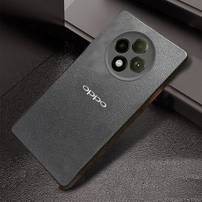 Oppo F27 Pro Plus 5G Solid Color Leather Texture Matte Phone Back Case