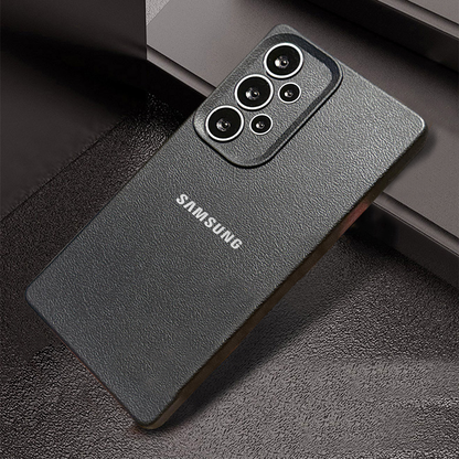 Samsung Galaxy A53 5G Solid Color Leather Texture Matte Phone Back Case