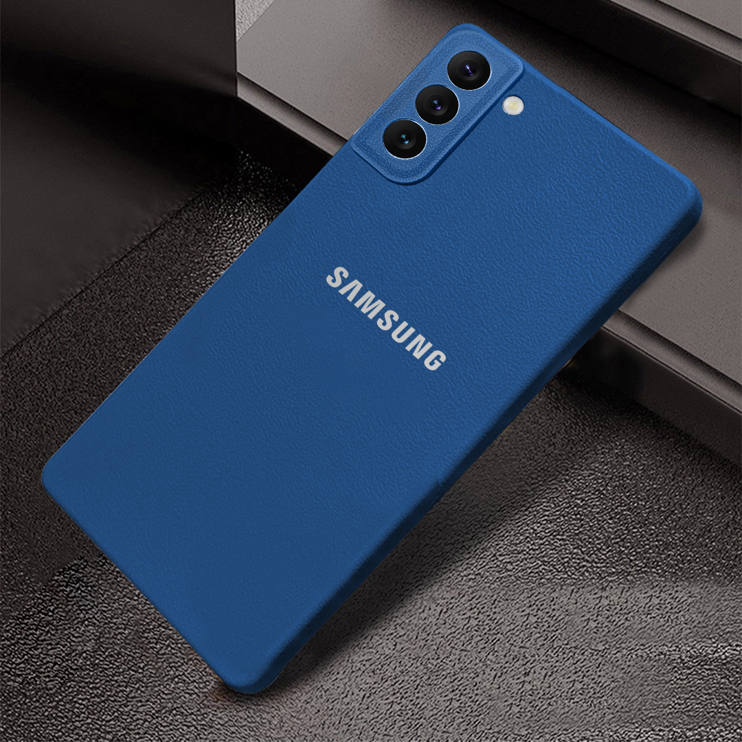 Samsung Galaxy S22 5G Solid Color Leather Texture Matte Phone Back Case