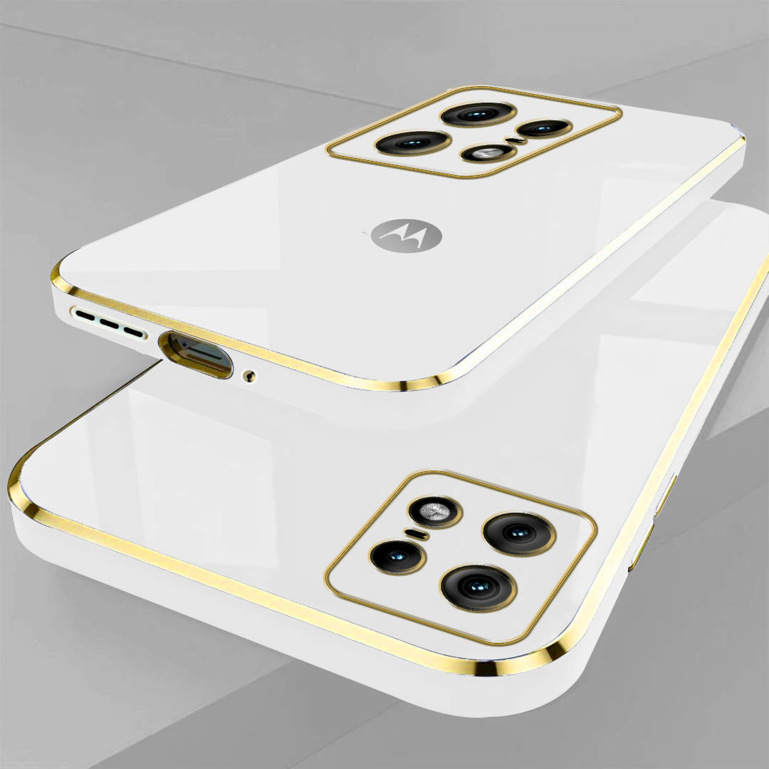 MOTOROLA EDGE 50 PRO 5G ULTRA-SHINE LUXURIOUS  BACK CASE WITH CAMERA PROTECTION
