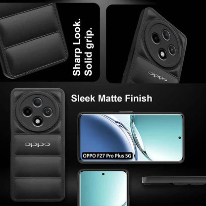 OPPO F27 PRO PLUS 5G The Puffer Edition Soft Material Down Jacket Phone Case