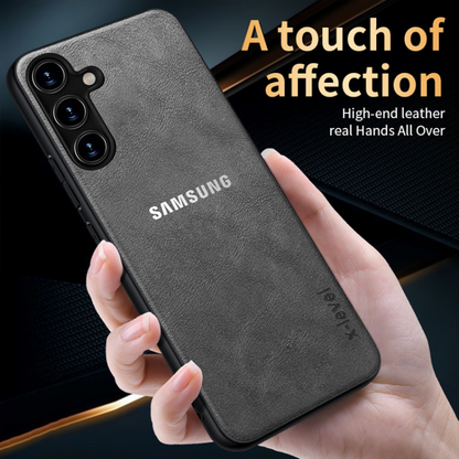 GALAXY A25 5G  Business Style PU LEATHER PROTECTIVE BACK CASE WITH CAMERA PROTECTION