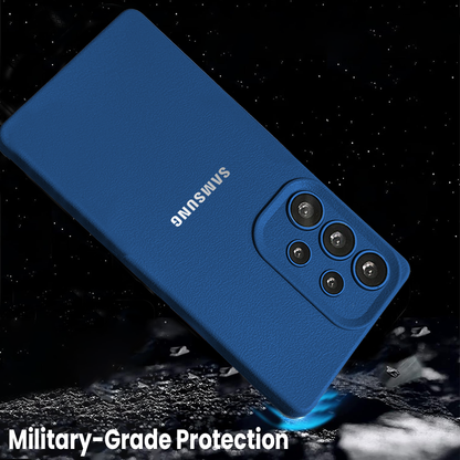 Samsung Galaxy A53 5G Solid Color Leather Texture Matte Phone Back Case