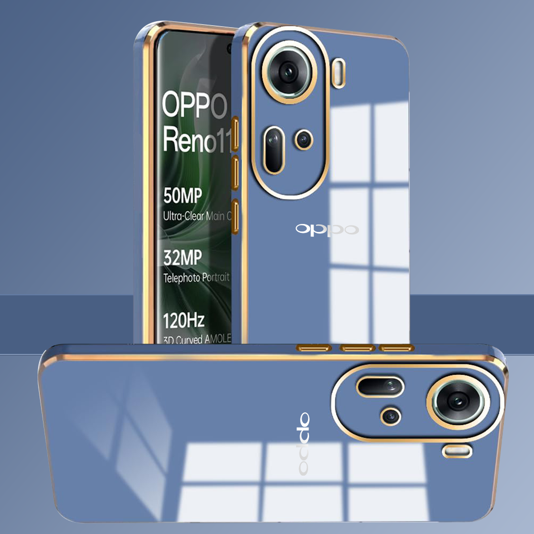 OPPO RENO 11 5G ULTRA-SHINE LUXURIOUS  BACK CASE WITH CAMERA PROTECTION