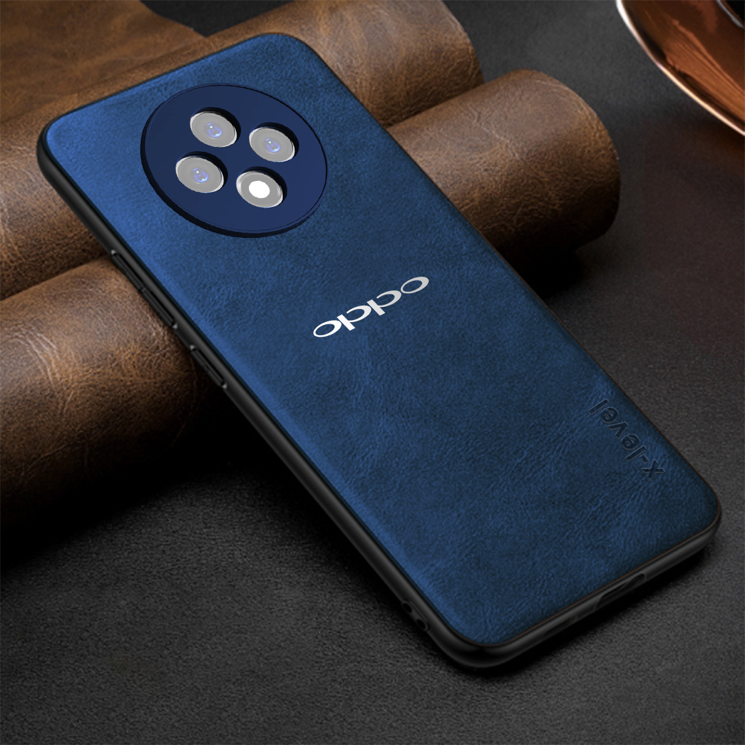 OPPO F27 PRO PLUS 5G Business Style PU LEATHER PROTECTIVE BACK CASE WITH CAMERA PROTECTION