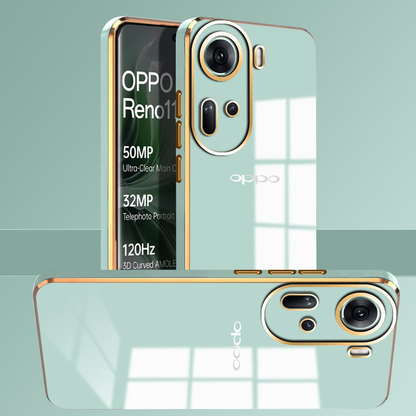 OPPO RENO 11 5G ULTRA-SHINE LUXURIOUS  BACK CASE WITH CAMERA PROTECTION