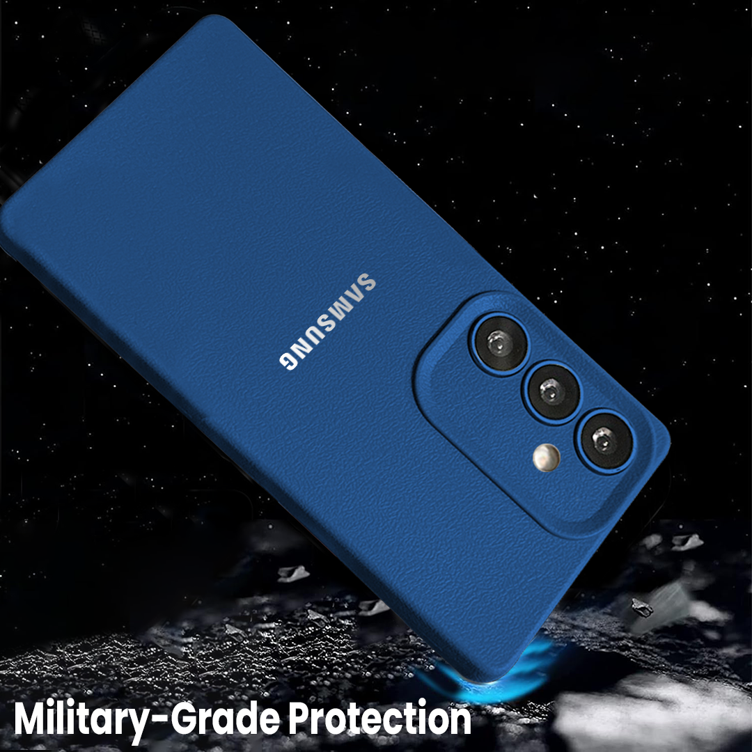 Samsung Galaxy A36 5G Solid Color Leather Texture Matte Phone Back Case