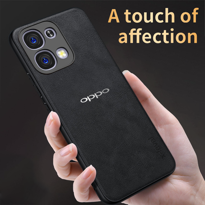 OPPO F31 5G Business Style  PU LEATHER PROTECTIVE BACK CASE WITH CAMERA PROTECTION