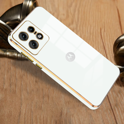 MOTOROLA EDGE 50 PRO 5G ULTRA-SHINE LUXURIOUS  BACK CASE WITH CAMERA PROTECTION