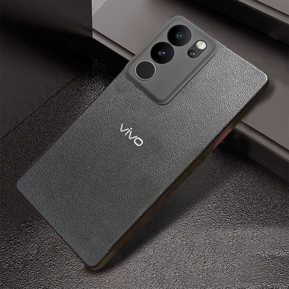 Vivo V29 5G Solid Color Leather Texture Matte Phone Back Case