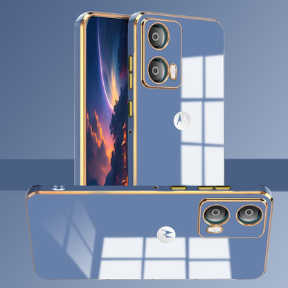 MOTOROLA EDGE 50 FUSION 5G ULTRA-SHINE LUXURIOUS  BACK CASE WITH CAMERA PROTECTION