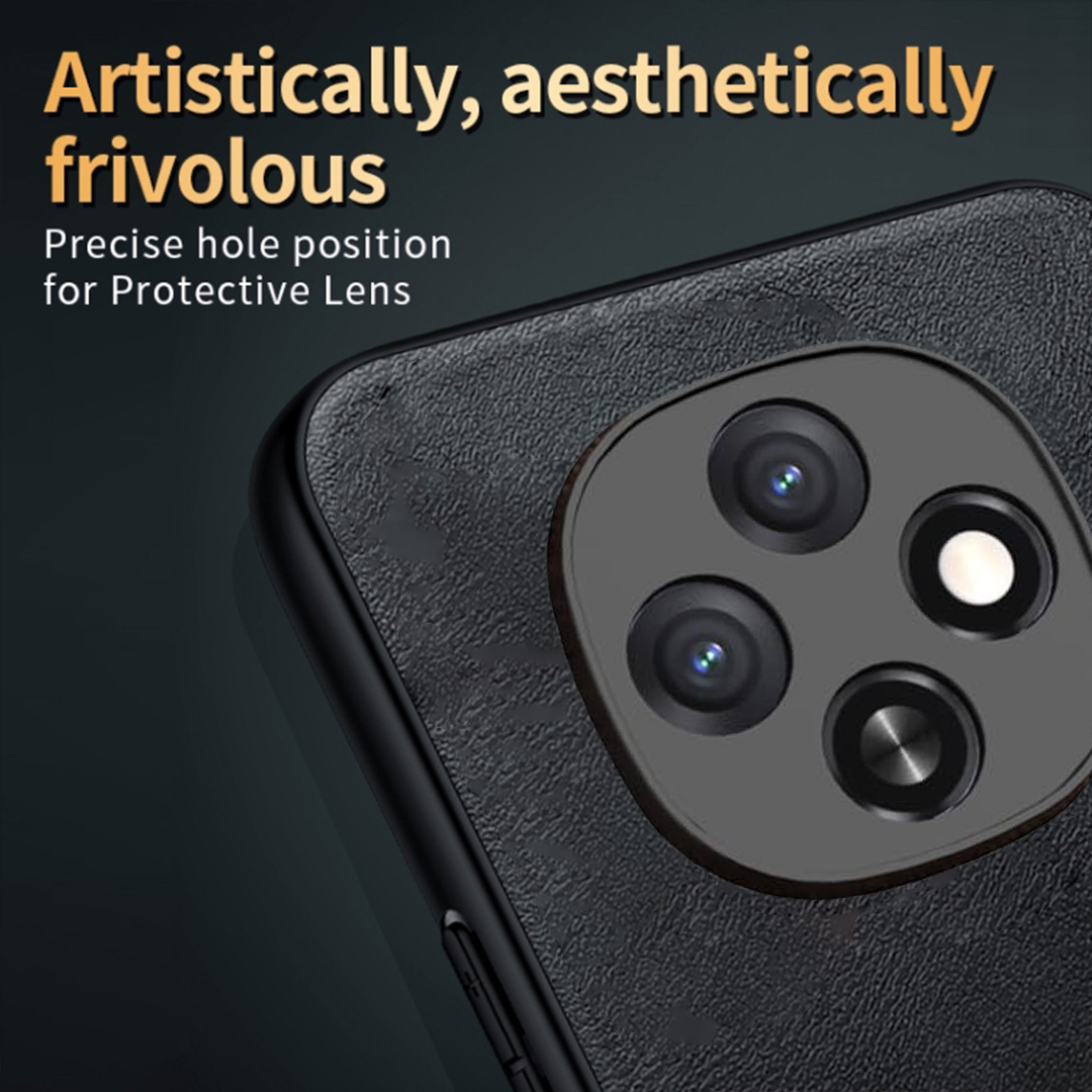 OPPO F31 PRO 5G Business Style  PU LEATHER PROTECTIVE BACK CASE WITH CAMERA PROTECTION