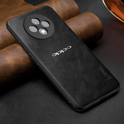 OPPO F27 PRO PLUS 5G Business Style PU LEATHER PROTECTIVE BACK CASE WITH CAMERA PROTECTION