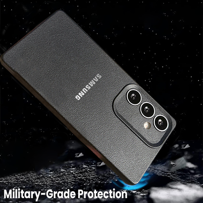 Samsung Galaxy A54 5G Solid Color Leather Texture Matte Phone Back Case