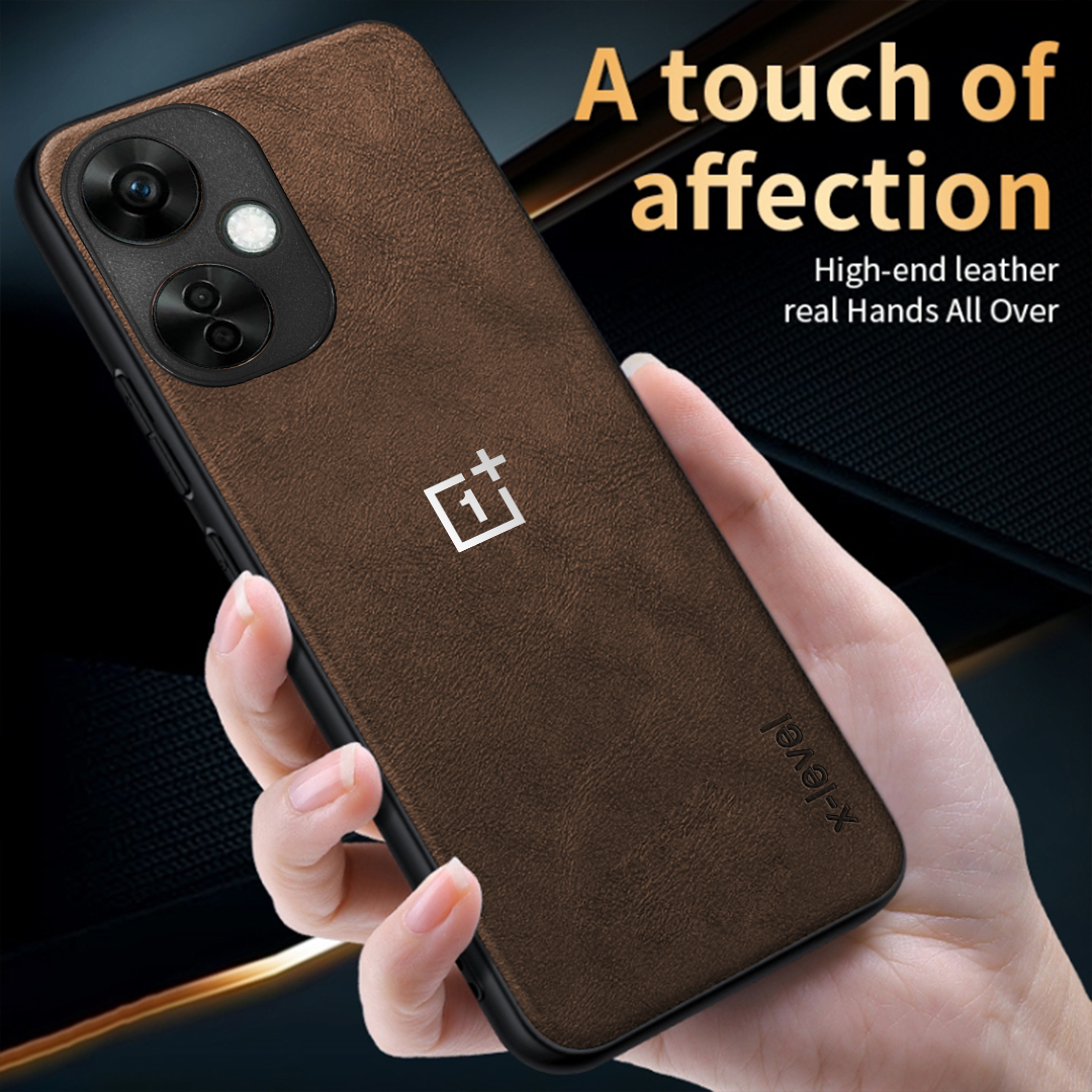 ONEPLUS NORD CE 3 5G VINTAGE PU LEATHER PROTECTIVE BACK CASE