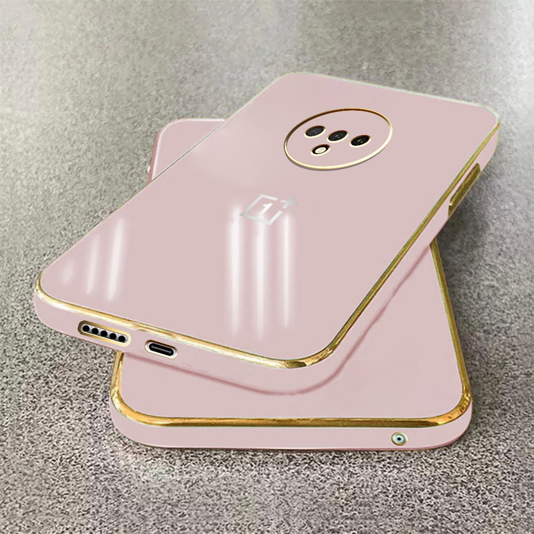 OnePlus 7T ULTRA-SHINE LUXURIOUS  BACK CASE WITH CAMERA PROTECTION