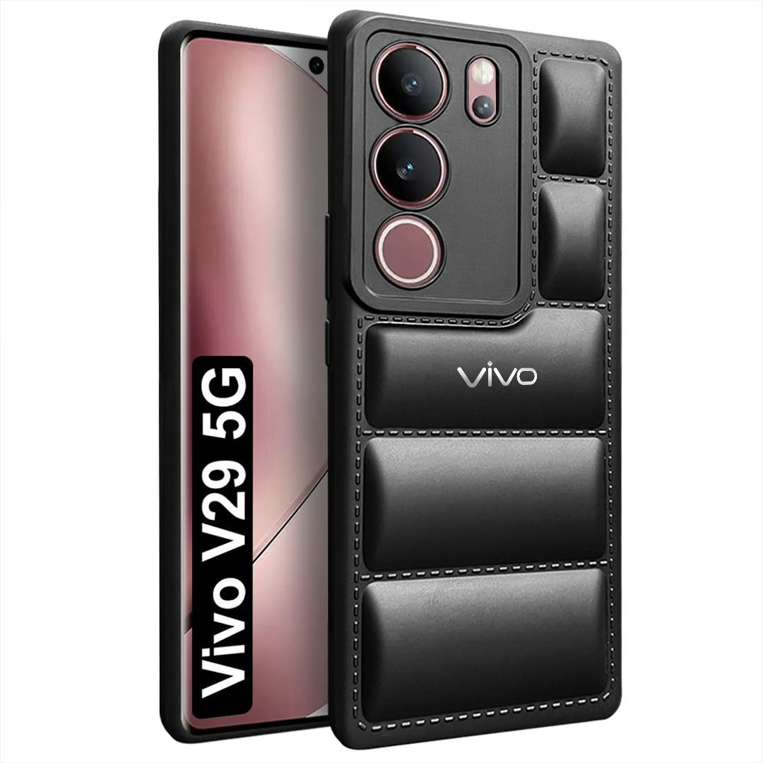 VIVO V29 5G The Puffer Edition Soft Material Down Jacket Phone Case