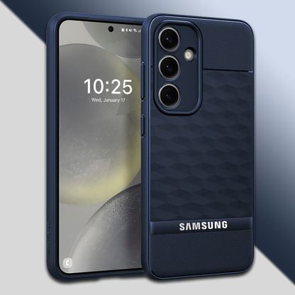 GALAXY A16 5G 3D Hexa Cube Design Drop Protection | Camera Protection  TPU Back Case