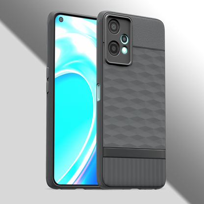 ONEPLUS NORD CE2 LITE 5G 3D Hexa Cube Design Drop Protection | Camera Protection TPU Back Case