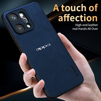 OPPO RENO 14 5G  Business Style PU LEATHER PROTECTIVE BACK CASE WITH CAMERA PROTECTION