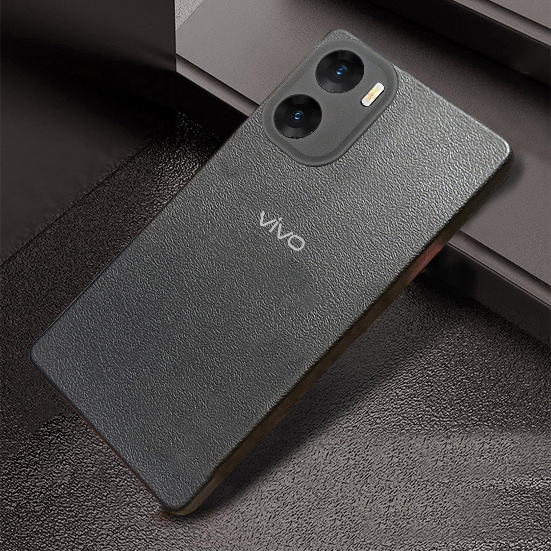 Vivo V29e 5G Solid Color Leather Texture Matte Phone Back Case