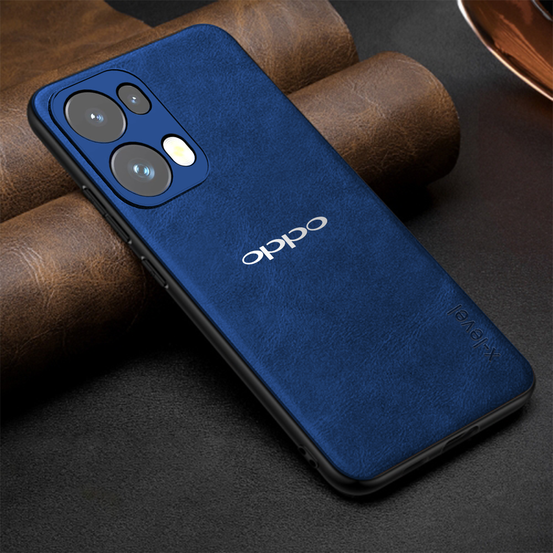 OPPO RENO 13 PRO 5G Business Style  PU LEATHER PROTECTIVE BACK CASE WITH CAMERA PROTECTION