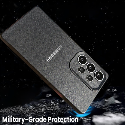 Samsung Galaxy A53 5G Solid Color Leather Texture Matte Phone Back Case